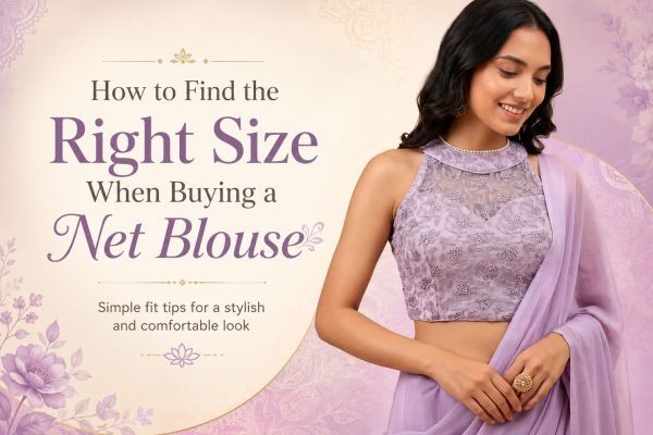 How to Find the Right Size When Buying a Net Blouse