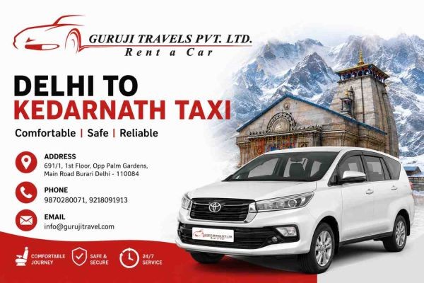Hire a Delhi to Kedarnath Taxi | Affordable Car Rental Services