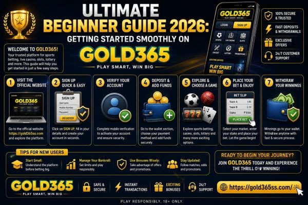 Ultimate Beginner Guide 2026: Getting Started Smoothly on Gold365