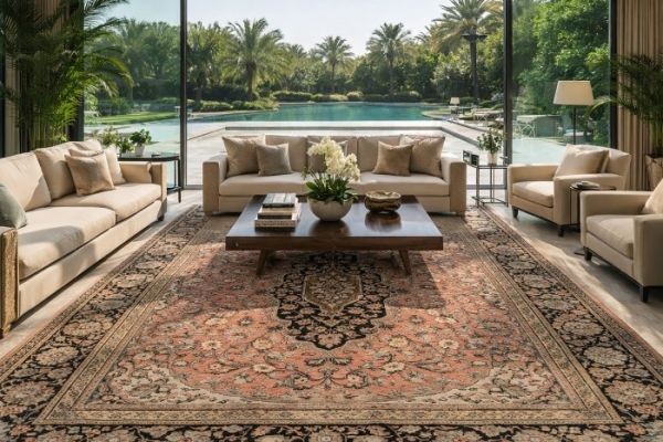 How Premium Silk Rugs Elevate Luxury Home Interiors