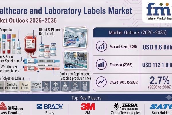 Healthcare and Laboratory Labels Market to Reach USD 11.2 Billion by 2036 | Rising Investments in Diagnostic and Research Facilities Support Growth