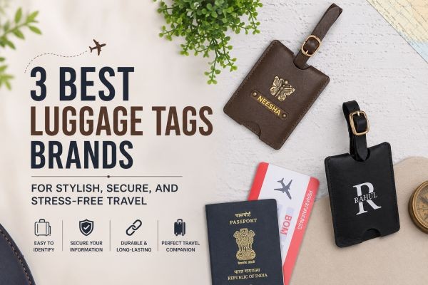3 Best Luggage Tags Brands for Stylish, Secure, and Stress-Free Travel