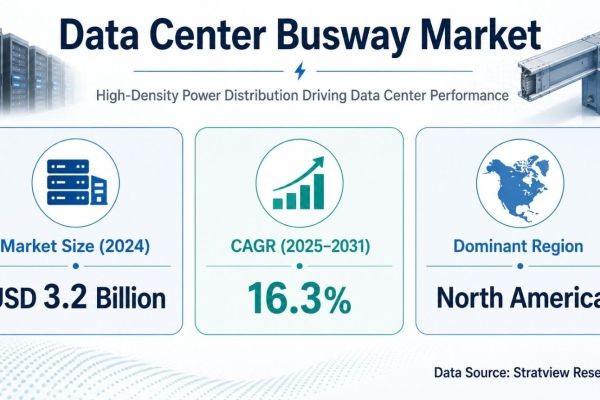 Data Center Busway Market Share Set for USD 9.4 Billion by 2031 as Competitive Landscape Consolidates