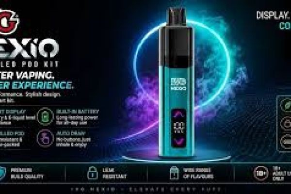 IVG Nexio: Why UK Vapers Are Embracing Modern Innovation