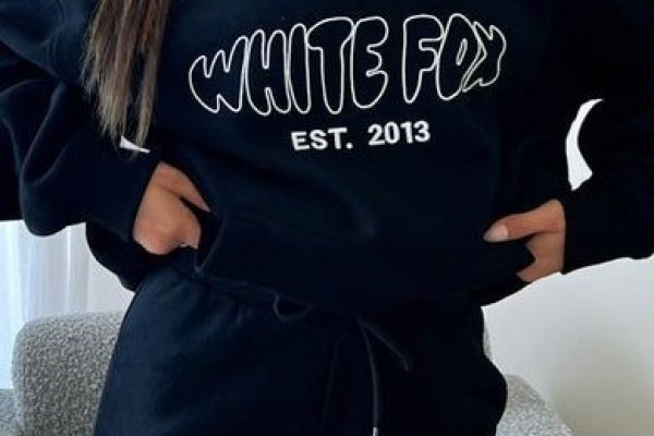 White Fox Hoodie Is The Easiest Way To Look Pulled Together
