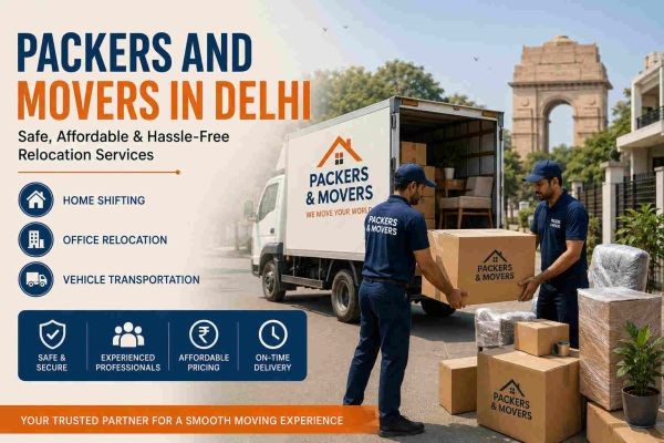Professional Packers and Movers in Delhi for Safe Shifting