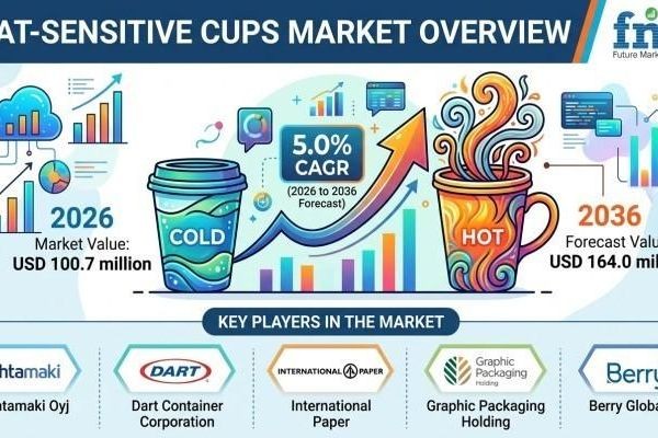 Heat-Sensitive Cups Market Benefits from Growing Adoption Across Foodservice Applications Worldwide