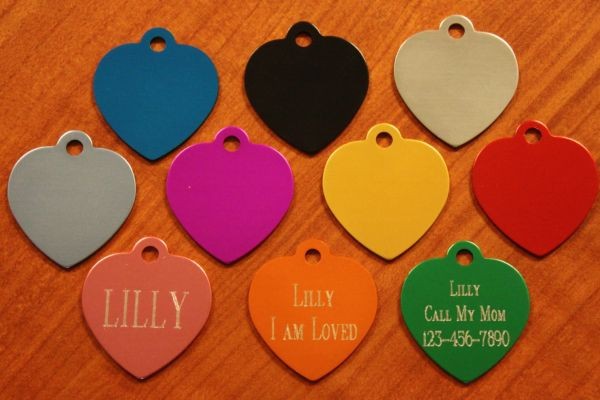 Custom Heart Tags for Gifts and Small Businesses