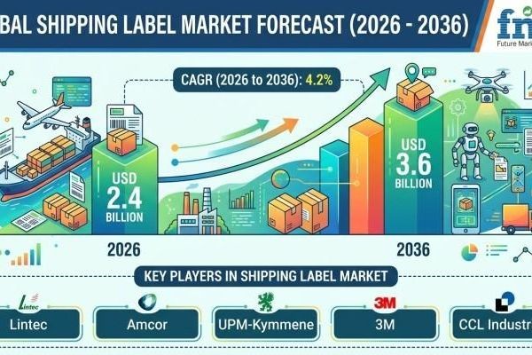 Shipping Label Market Outlook Strengthens Through Automation and Logistics Efficiency
