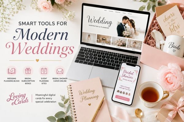 Enhancing Modern Wedding Celebrations with Digital Greetings and Smart Planning Tools