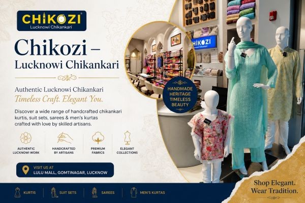 Why Chikozi is the Best Chikankari Shop in Lucknow