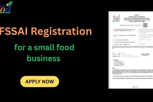 FSSAI Registration for small food business