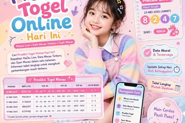 Prediksi Togel Online Hari Ini Terbaik Banget