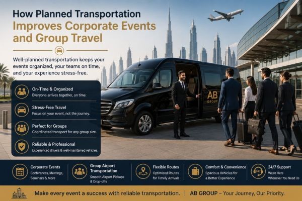 How Planned Transportation Improves Corporate Events and Group Travel