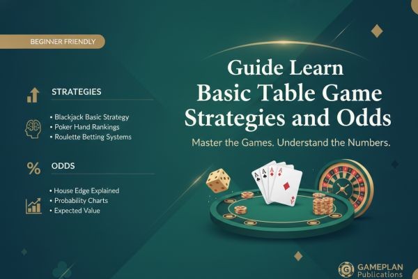 Guide to Learn Basic Table Game Strategies and Odds