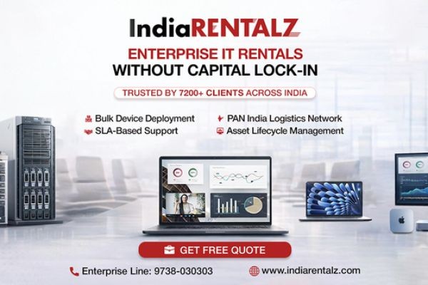 MacBook on Rent Delhi – Premium Apple Devices for Businesses, Creators, and Professionals