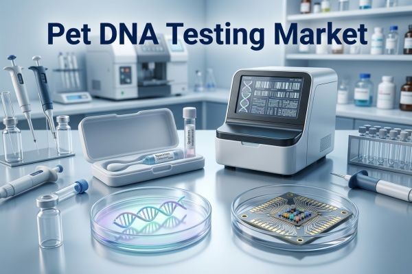 Pet DNA Testing Market Led by North America, Embark Veterinary and Wisdom Panel Drive Growth