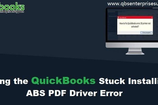 Fix QuickBooks "Could Not Print to ABS PDF Driver" Error