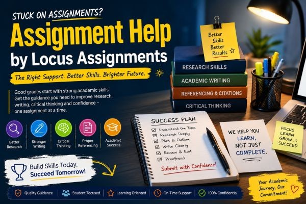 Assignment Help by Locus Assignments: The Difference Between Finishing an Assignment and Understanding It