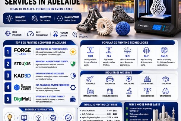 How 3D Printing Services in Adelaide Help Businesses Reduce Costs and Increase Efficiency