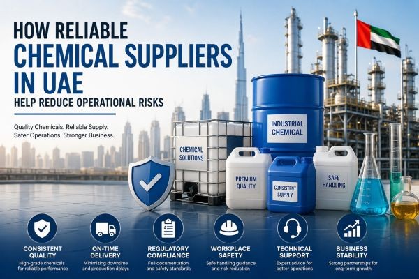How Reliable Chemical Suppliers in UAE Help Reduce Operational Risks