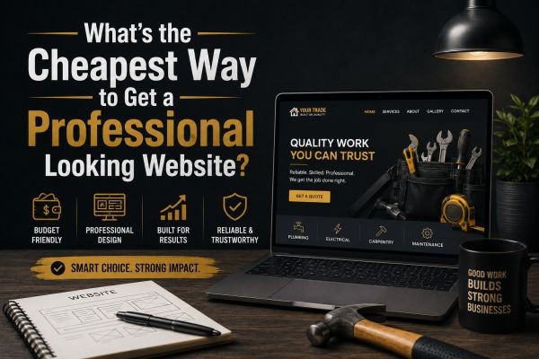 What's the Cheapest Way to Get a Professional Looking Website?