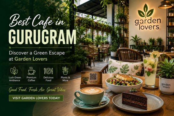 Best Cafe in Gurugram: Discover a Green Escape at Garden Lovers