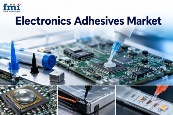Electronics Adhesives Market Driven by Semiconductor Packaging Innovation Through 2036