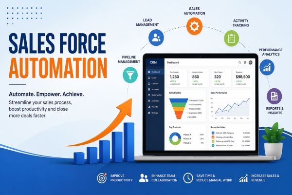 How Sales Force Automation in CRM Software Can Transform Your Sales Process