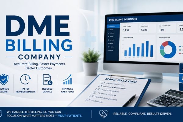 DME Billing Services Company: Streamlining Revenue Cycle for Durable Medical Equipment Providers