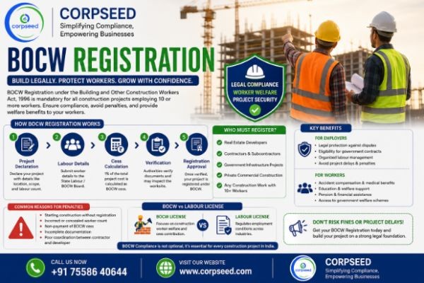 BOCW Registration in India: Eligibility, Benefits & Online Process 2026