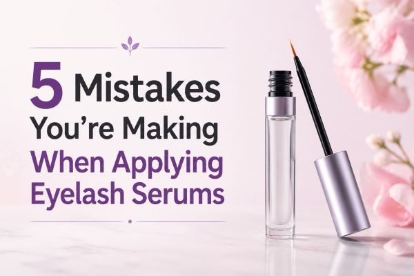 5 Mistakes You're Making When Applying Eyelash Serums