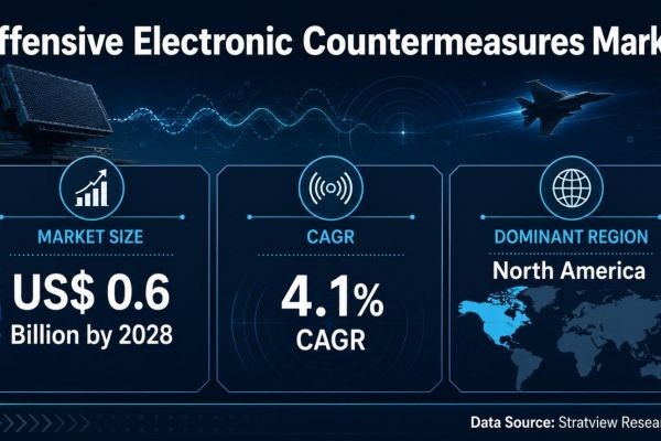 Offensive Electronic Countermeasures Market Share Landscape Evolves as Market Reaches US$ 0.6 Billion by 2028