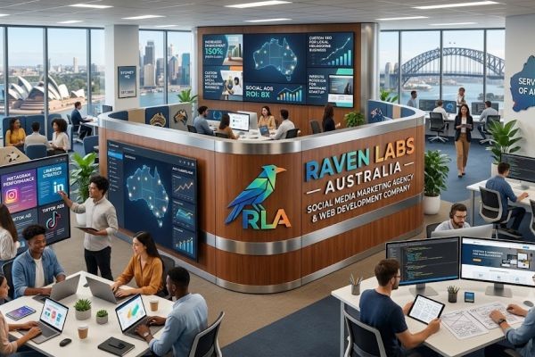 Social Media Marketing Agency & Social Media and Digital Marketing Agency for Business Success - Raven Labs Australia