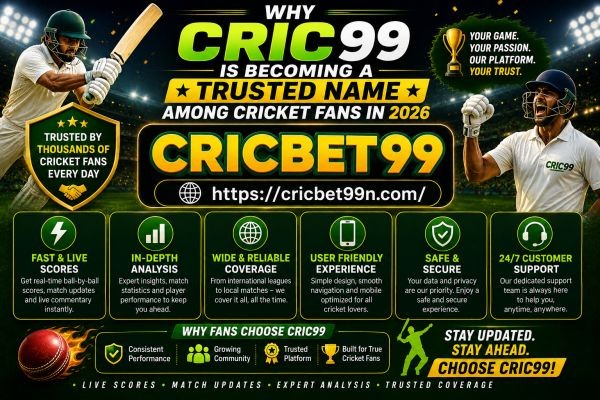 Why Cric99 Is Becoming a Trusted Name Among Cricket Fans in 2026