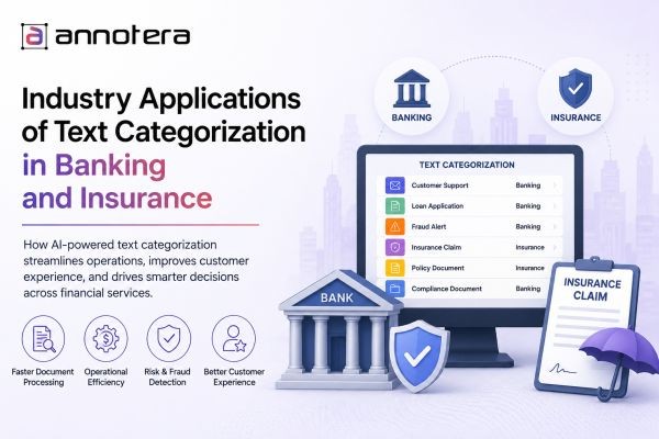 Industry Applications of Text Categorization in Banking and Insurance