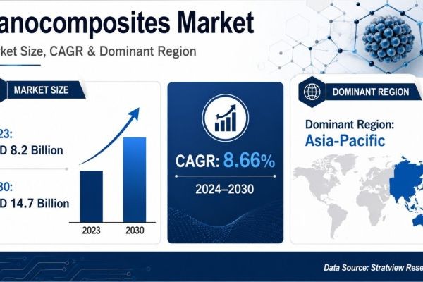 Nanocomposites Market Share Landscape Supports USD 14.7 Billion Forecast for 2030