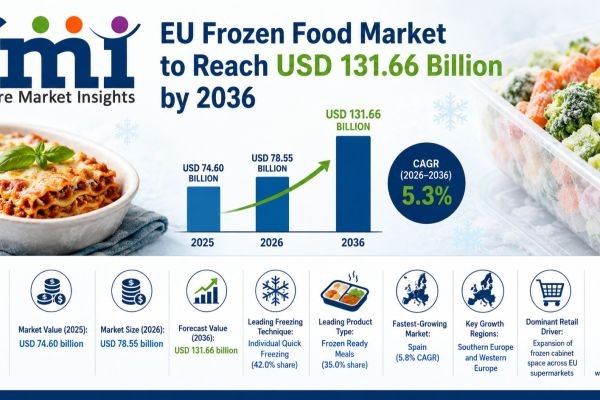 Demand for Frozen Food in EU to Cross USD 131.66 Billion by 2036