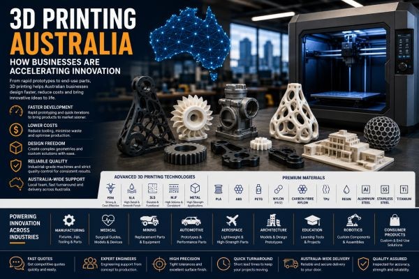 3D Printing Australia: Unlock Manufacturing Innovation with Forge Labs