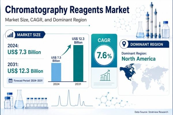 Chromatography Reagents Market to Reach US$ 12.3 Billion by 2031, Driven by Analytical Testing Expansion