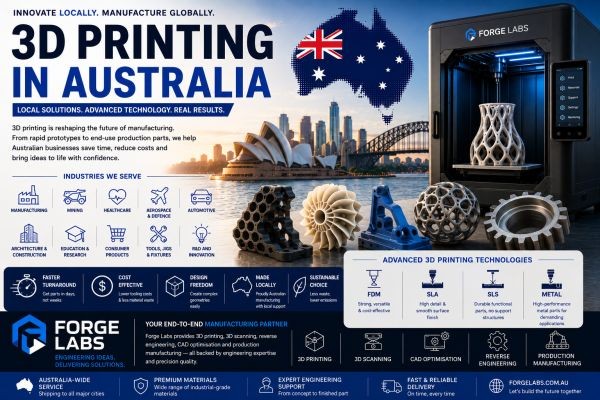 3D Printing in Australia: The Smart Manufacturing Solution for Modern Businesses