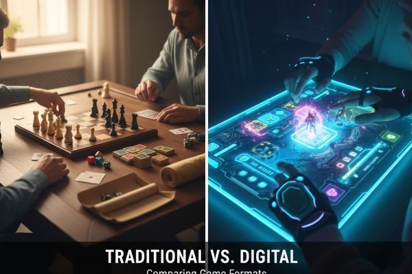 Analyzing Traditional Tables and Virtual Game Formats