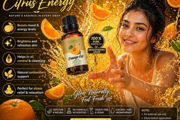 Orange Oil Benefits for Healthy Skin and Positivity