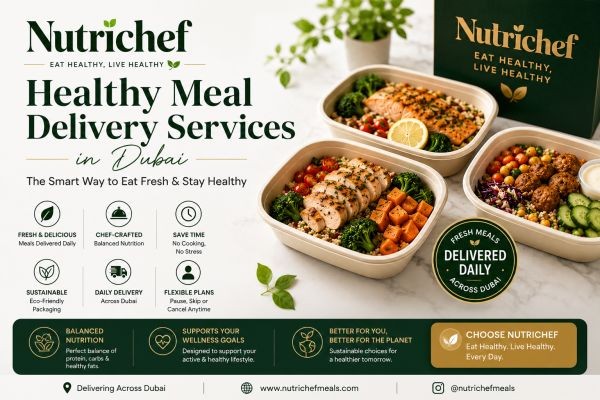 Healthy Meal Delivery Services in Dubai: Fresh Meals That Fit Your Lifestyle