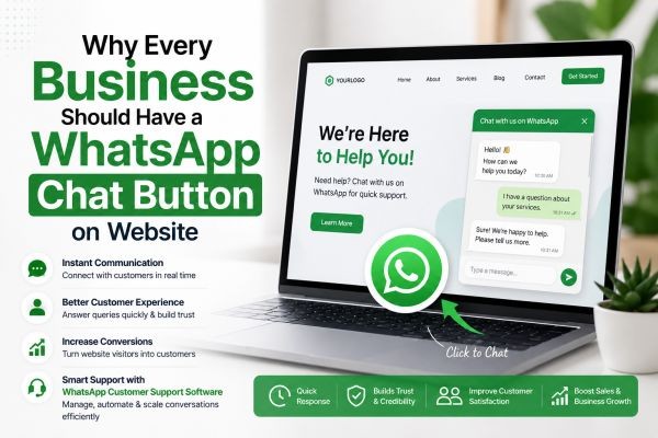 Why Every Business Should Have a WhatsApp Chat Button on Website