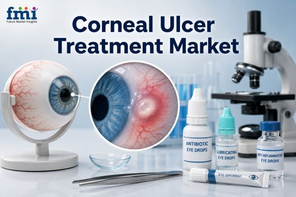 India Leads at 6.6% CAGR, Corneal Ulcer Treatment Market Expands on Rising Eye Care Demand