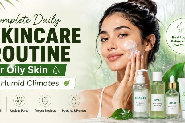 Complete Daily Skincare Routine for Oily Skin in Humid Climates