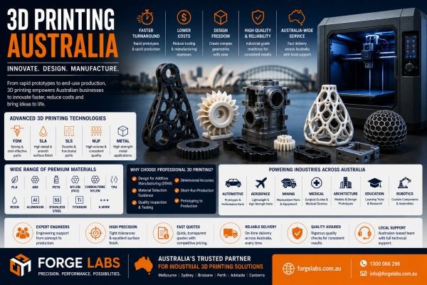 3D Printing Australia: Building Smarter Products with Forge Labs