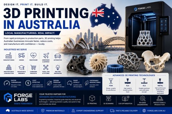 3D Printing in Australia: A Complete Guide to Faster, Smarter Manufacturing