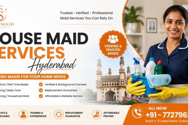 Good Maid Services in Hyderabad: Reliable Maid Services for Housekeeping, Laundry & More